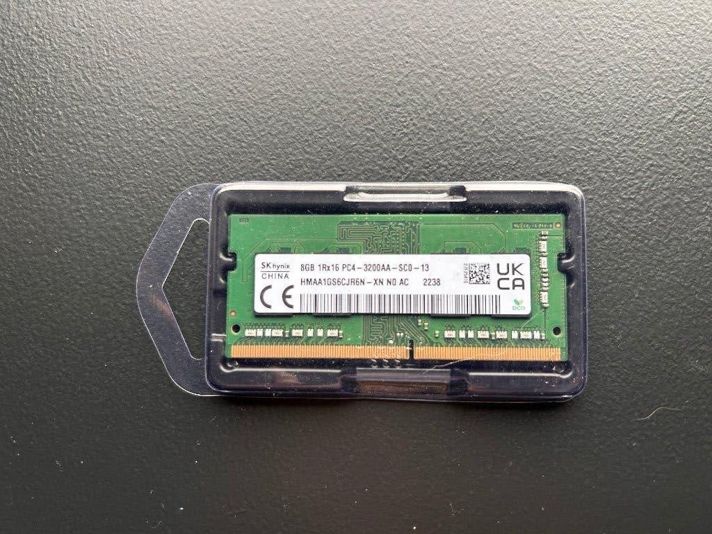8GB pc4 HP laptop geheugen, Verzenden, DDR4, 8 GB, Zo goed als nieuw