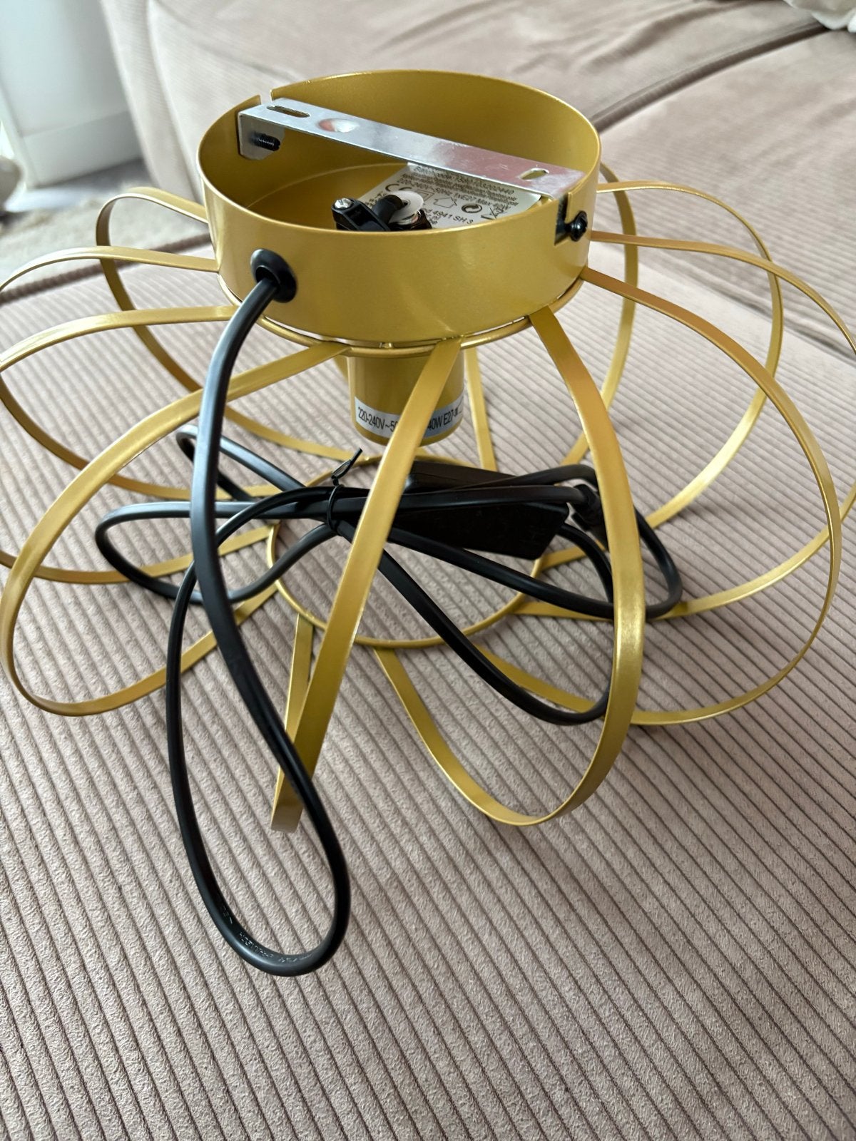 Pamplona wandlamp - Nieuw, nooit gebruikt, Ophalen, Nieuw, E27 (groot), Metaal