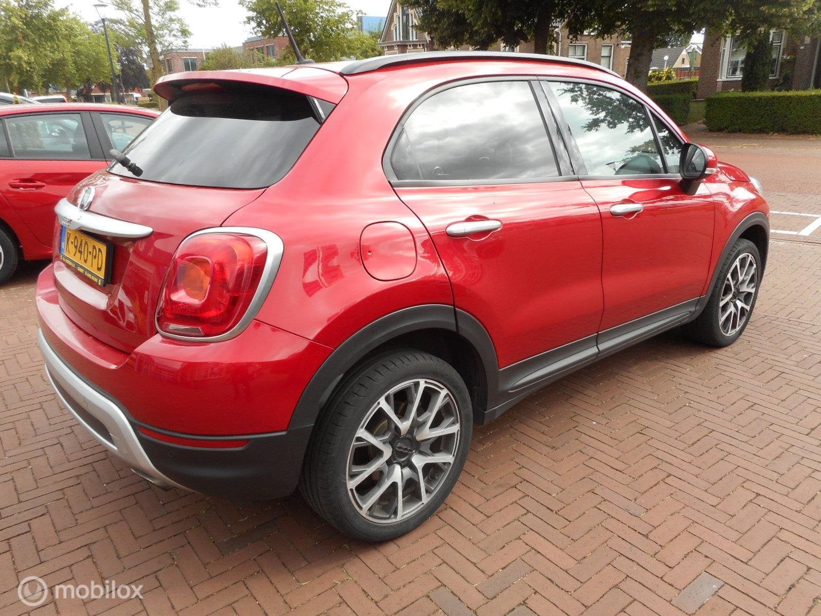 Fiat 500 X 1.4 Turbo MultiAir CrossPlus PARELMOER+LEER+XENON, Auto's, Fiat, 4 cilinders, 500X, Leder, 600 kg