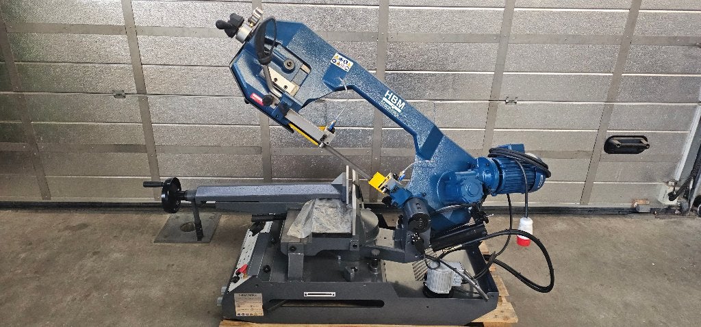 HBM 280NL Metaallintzaag 400 volt - 1,5 KW Aanbieding!!, Ophalen, 70 mm of meer, Zo goed als nieuw, Lintzaag