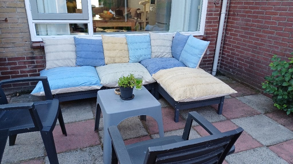 Kussens voor palletbank, Tuin en Terras, Ophalen, Zo goed als nieuw
