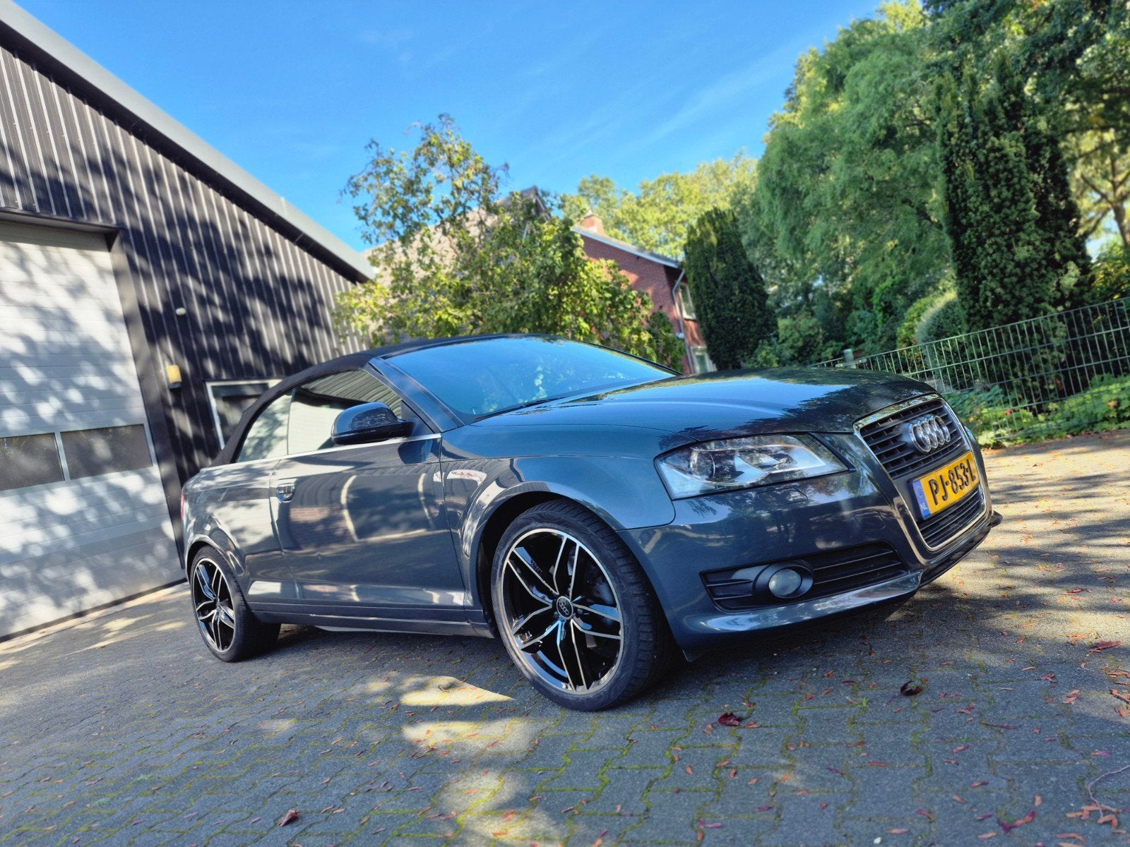 Audi A3 1.8 Tfsi 118KW Cabrio AUT 2009 Grijs, 15 km/l, Zwart, 4 cilinders, Cabriolet