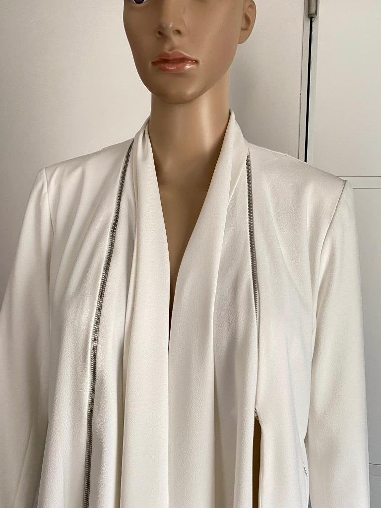 i251 Nieuw: K.Zell maat S=36 jasje blazer colbert vest wit, Wit, Nieuw, Ophalen of Verzenden, Jasje