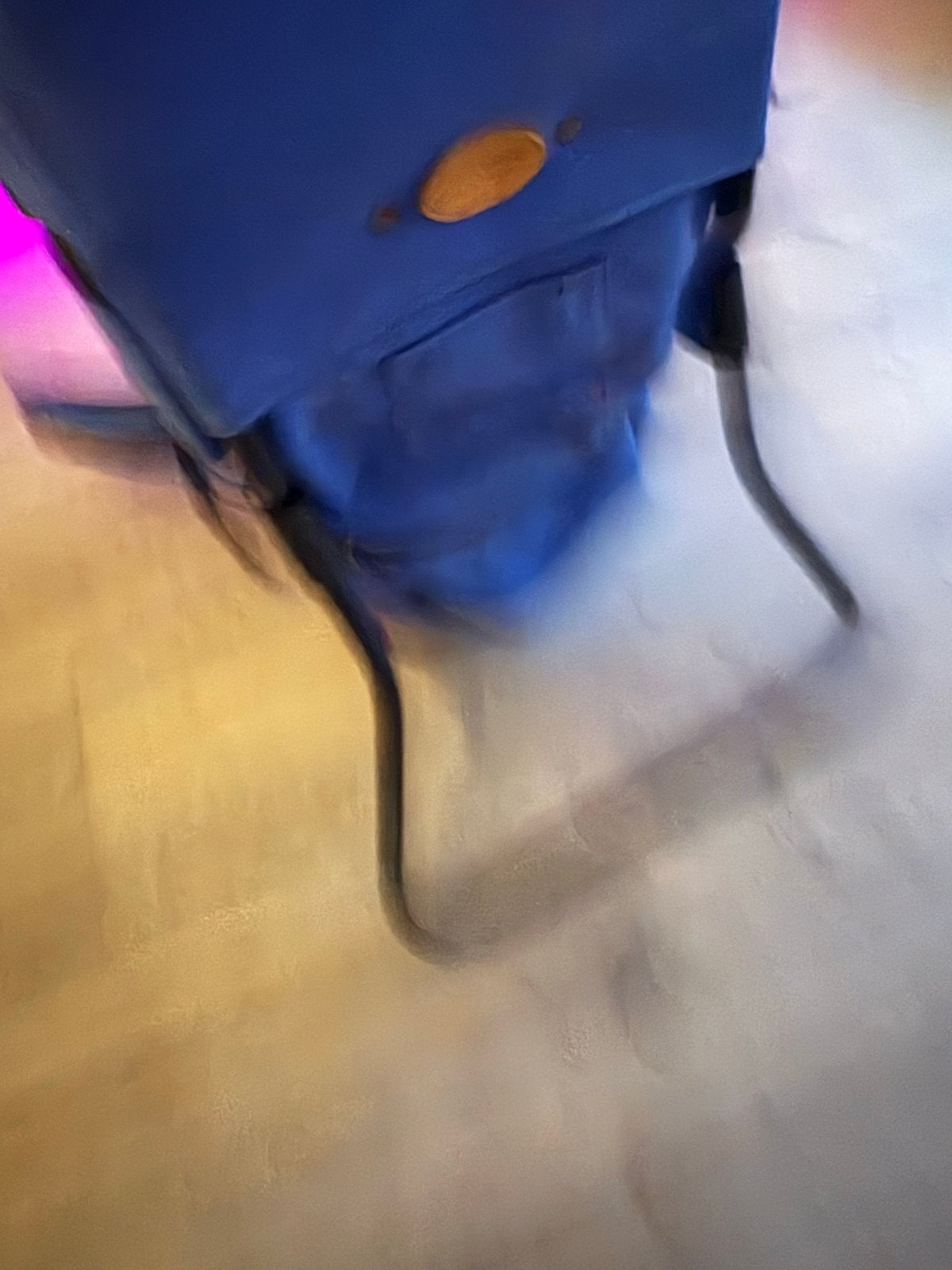 Blauwe rugdrager voor baby's en peuters, Kinderen en Baby's, Babydragers en Draagdoeken, Gebruikt, Rug, Draagzak, Ophalen