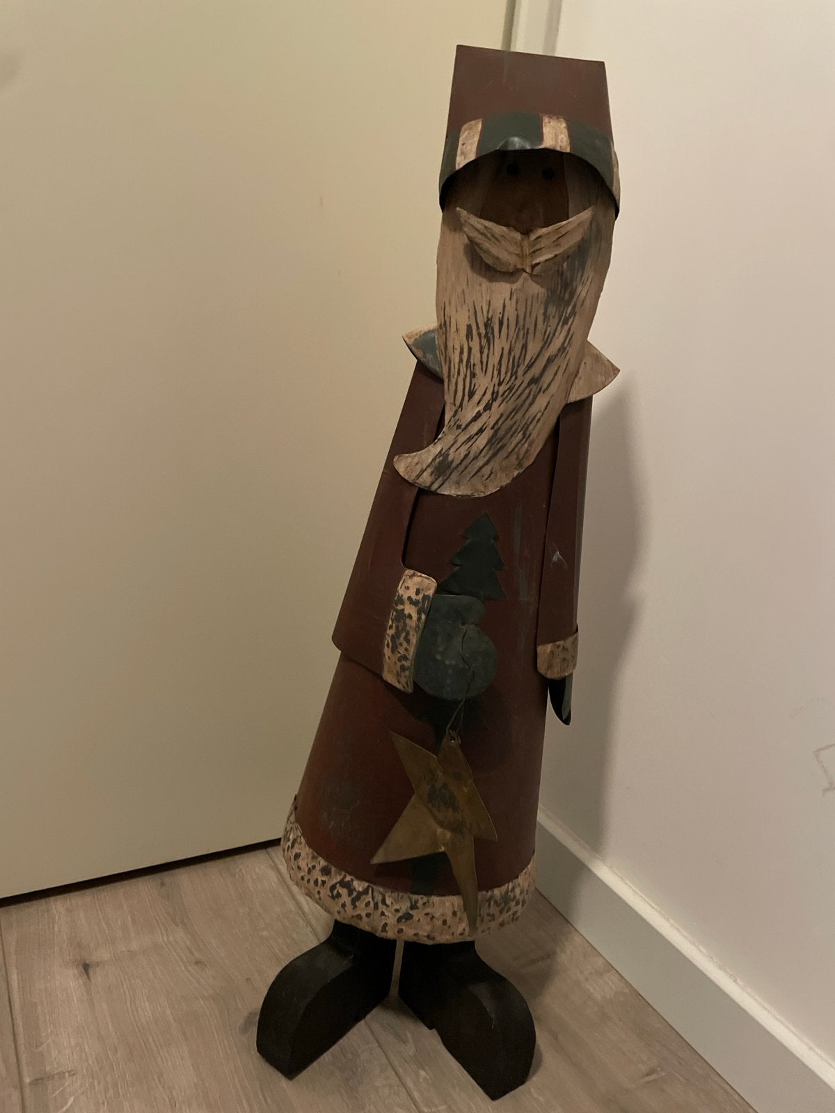 Kerstman van blik, Diversen, Ophalen, Zo goed als nieuw