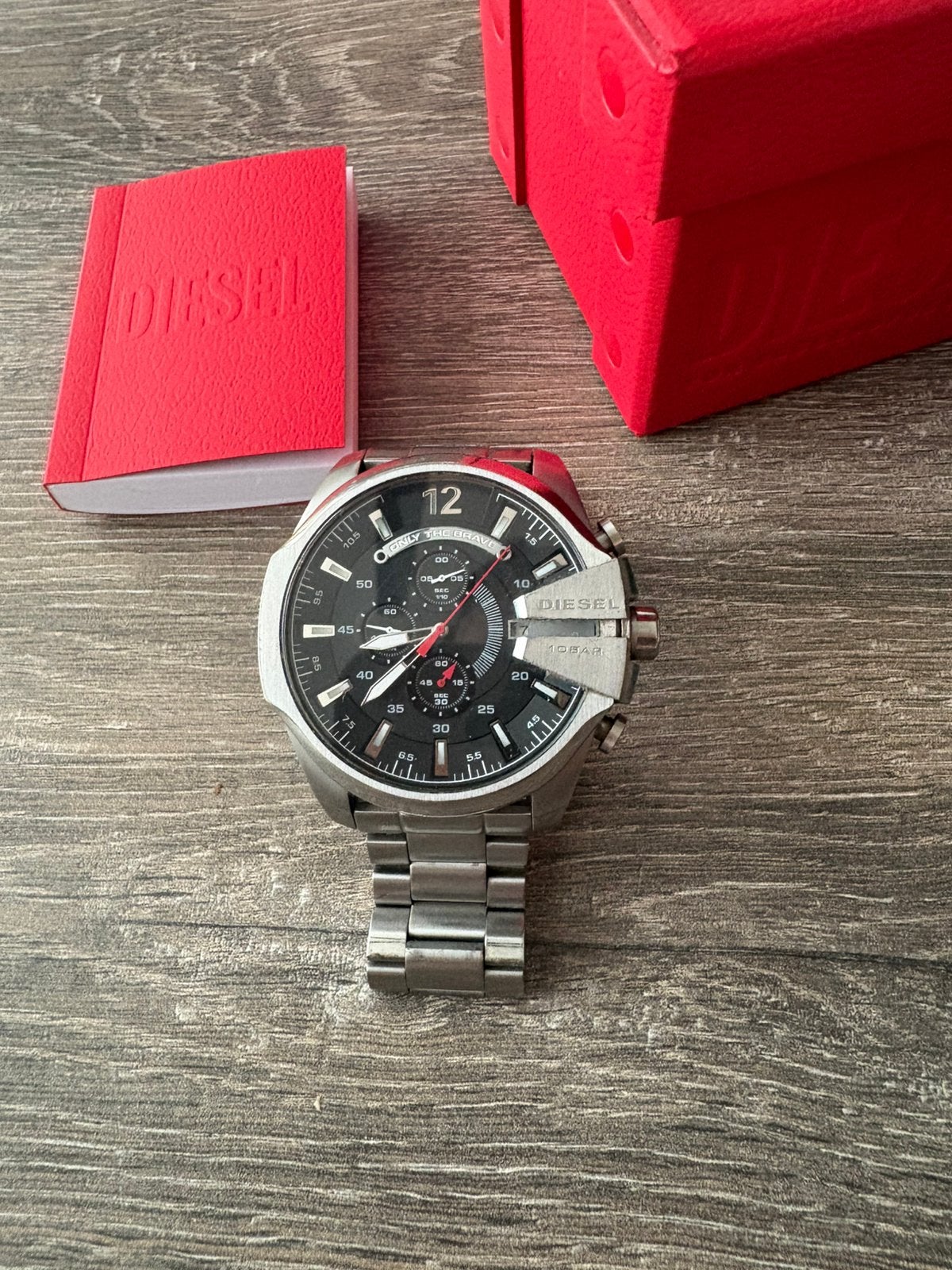 Diesel horloge, Ophalen of Verzenden, Zo goed als nieuw