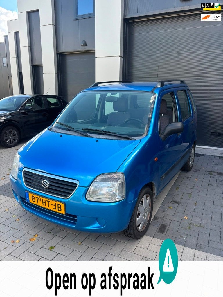 Suzuki Wagon R+ Automaat - 1 jaar APK - Grote Beurt - NAP -, Stof, 4 cilinders, Metallic lak, Bedrijf