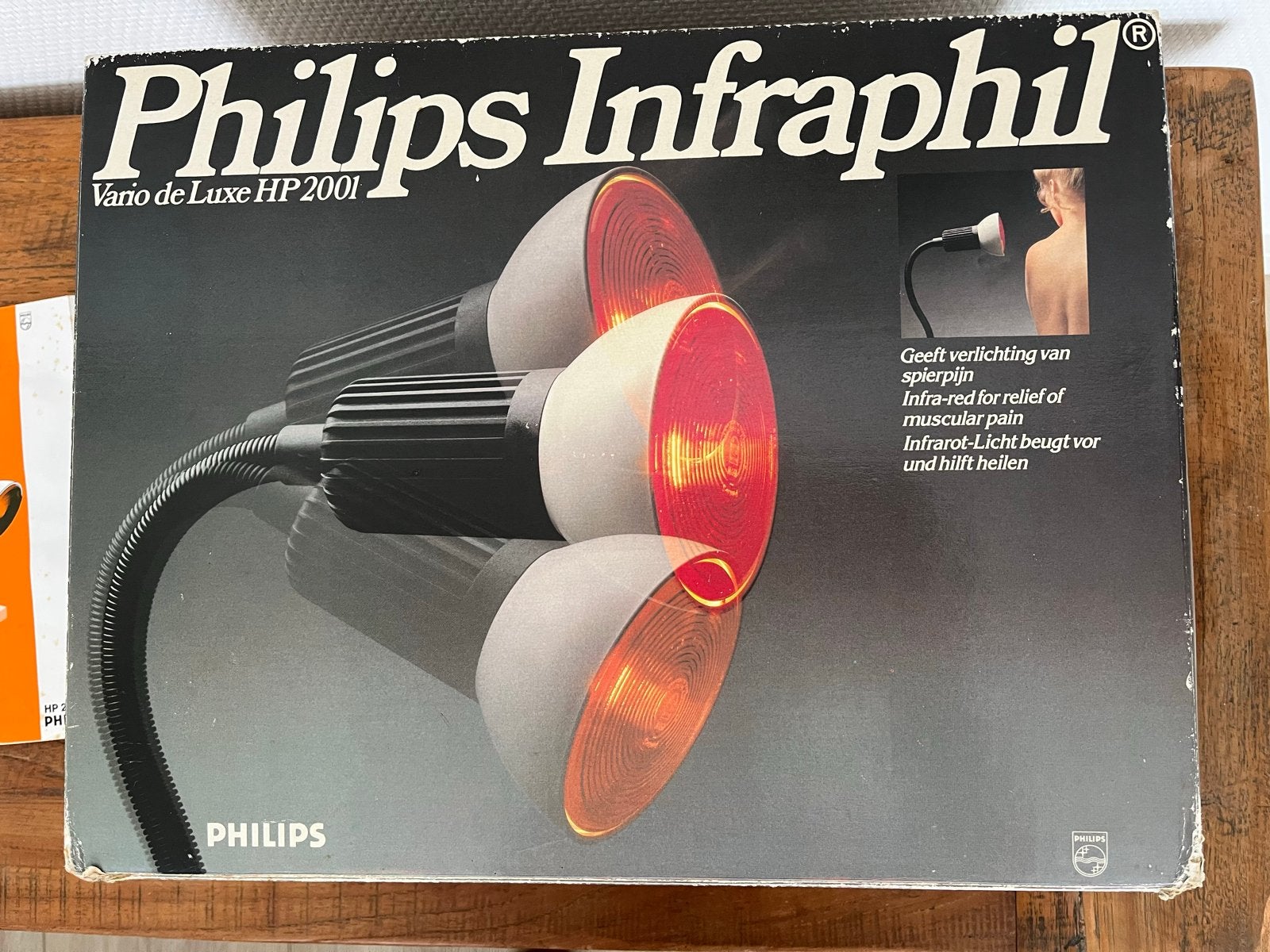 Philips Infraphil HP 2001 Infraroodlamp, Ophalen of Verzenden, Nieuw, Overige typen