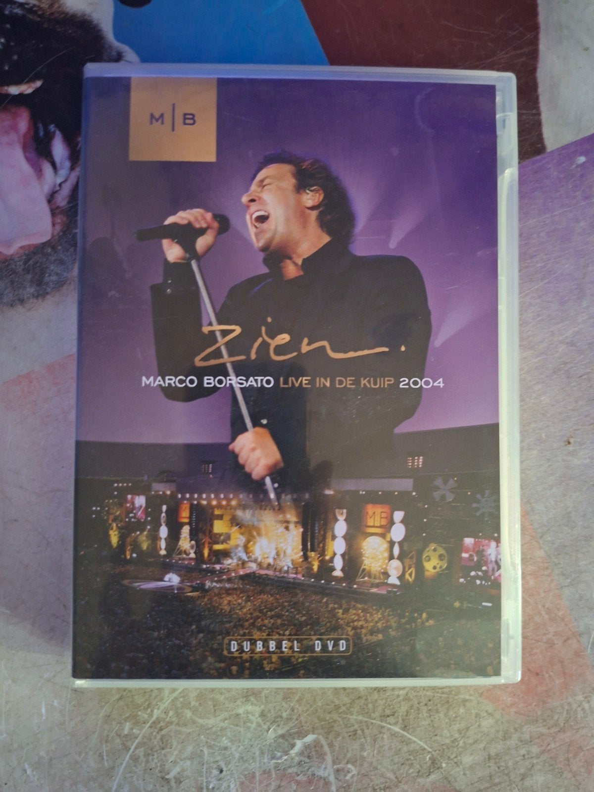 Marco Borsato - Zien: Live in De Kuip 2004 (Dubbel DVD), Alle leeftijden, Nederlands, Inclusief doosje, Zo goed als nieuw