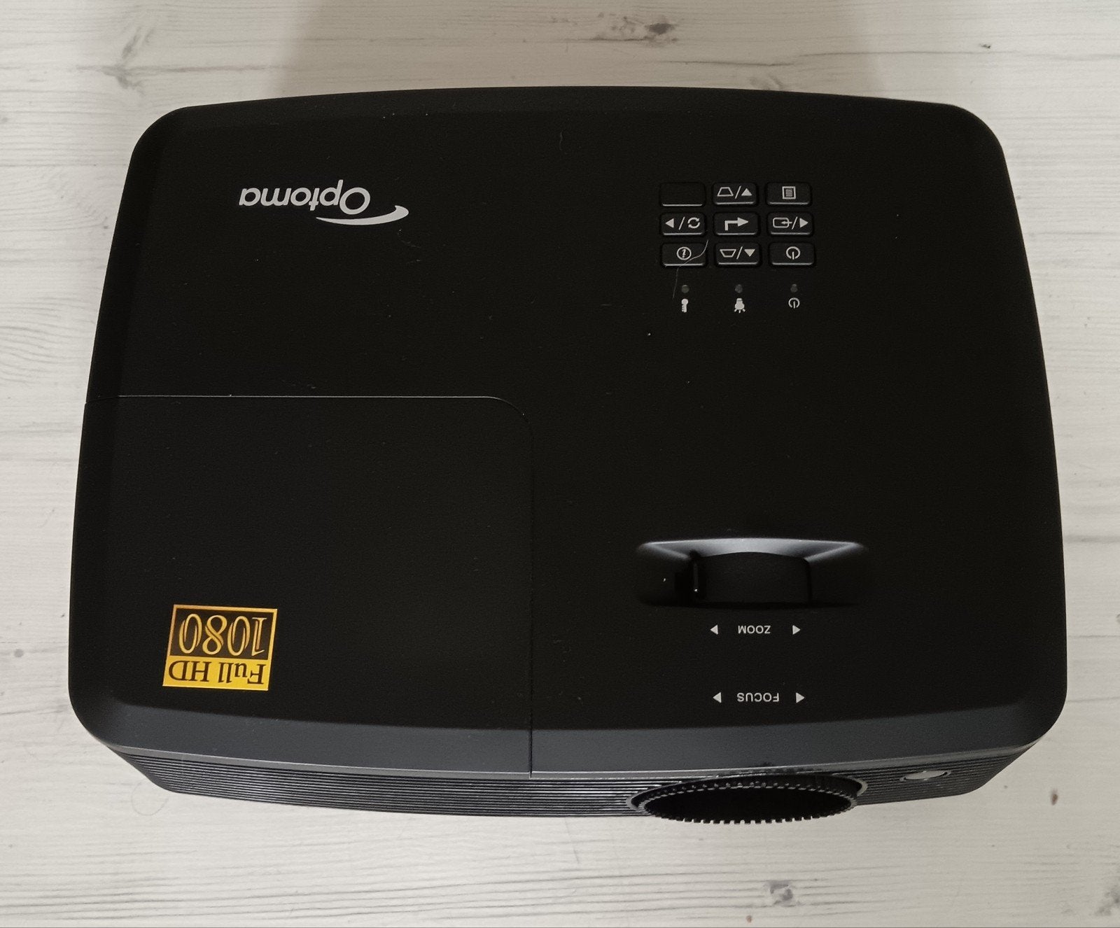 optoma hd142x fullhd full 3D beamer met garantie op beamer, Audio, Tv en Foto, Beamers, LED, Refurbished, Ophalen of Verzenden
