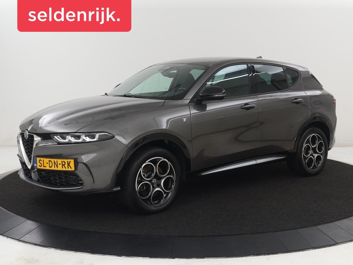 Alfa Romeo Tonale 1.3T PHEV TI | 280PK | SOH 99% | Trekhaak, Auto's, Automaat, Euro 6, 4 cilinders, 700 kg