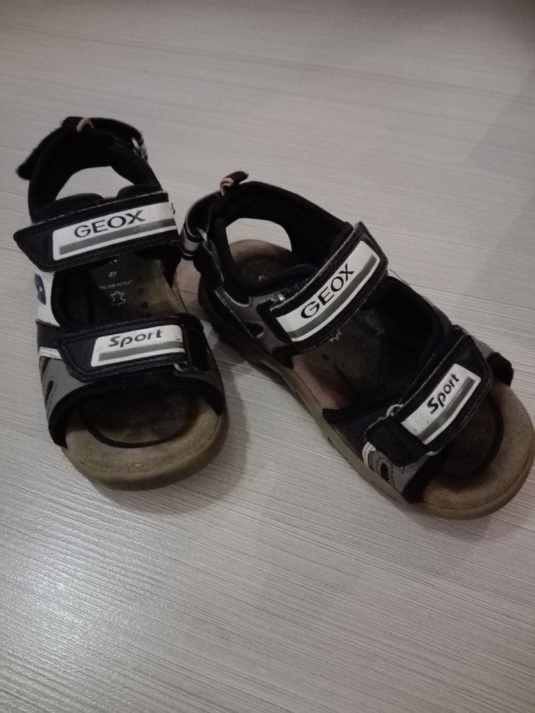 Sandalen van het merk GEOX ( maat 27 ), Overige typen, Ophalen of Verzenden, Zo goed als nieuw, Jongen