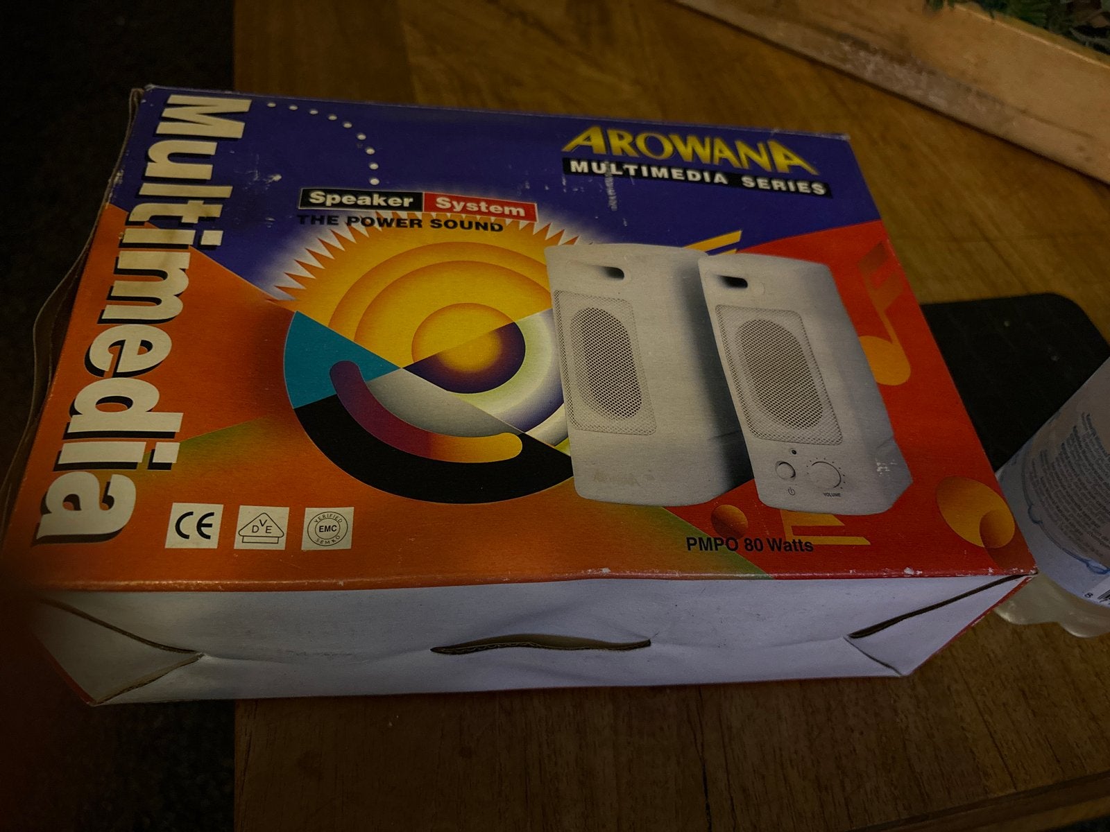 Arowana Multimedia Speaker System - 80 Watt PMPO, Ophalen of Verzenden, Gebruikt, Audiokanaal 2