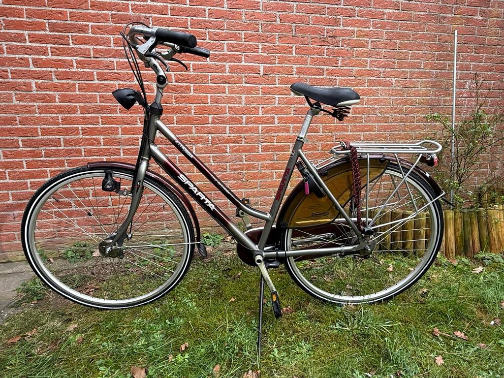 Sparta fiets - Goede staat, compleet met accessoires, Ophalen of Verzenden, Gebruikt, Sparta, Versnellingen