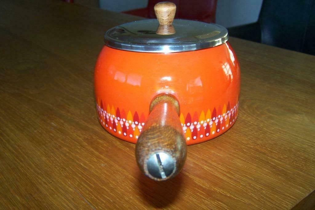 fonduestel retro, Ophalen, Zo goed als nieuw