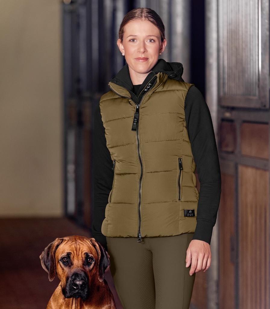 ELT Lichtgewicht Winter Vest Oxford, Overige soorten, Dames, Bianca@lafrontiereruitersport.nl, La Frontiere ruitersport