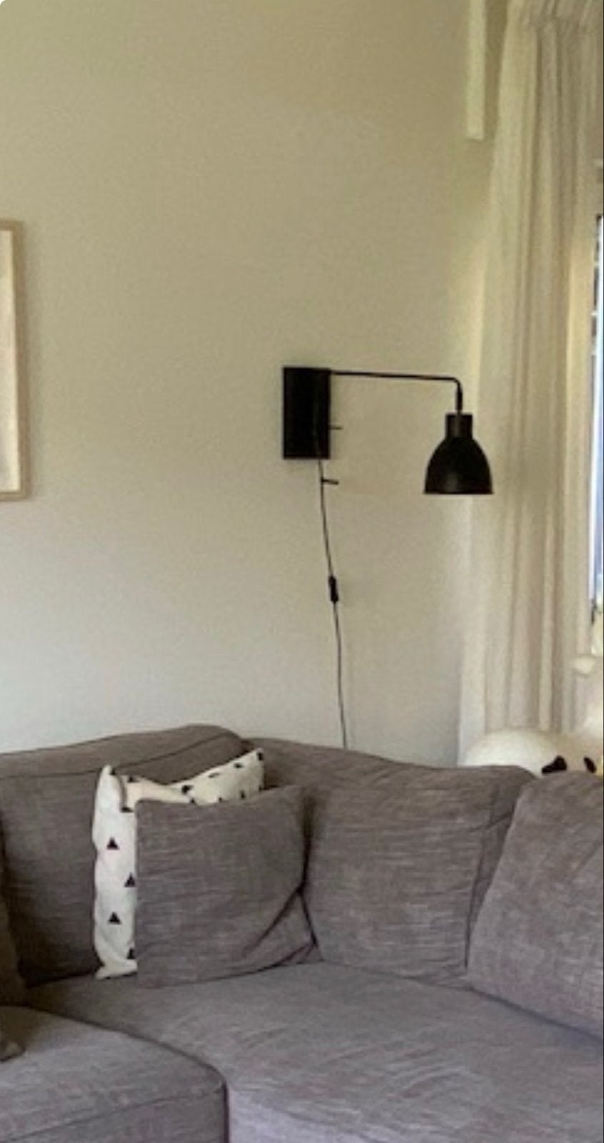 Wandlamp zwart staal E27 - It's about Romi, Ophalen, Zwart, E27 (groot), Zo goed als nieuw