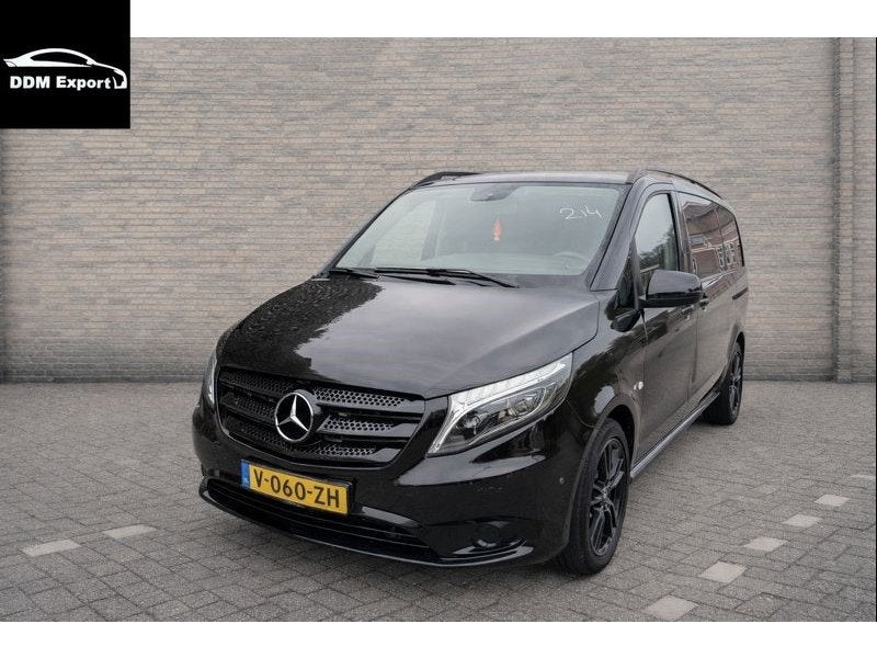 Mercedes-Benz Vito 116 CDI Lang DC Comfort Automaat | Leder, Automaat, Achterwielaandrijving, 4 cilinders, Zwart