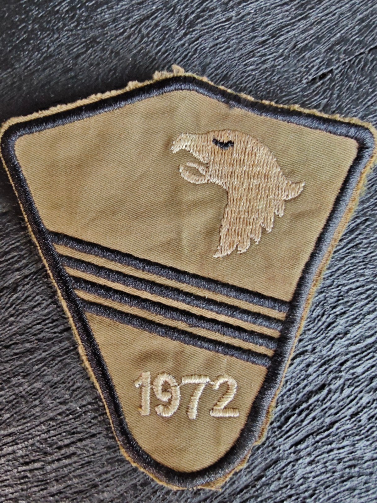 mouwembleem 101st Airborne Division 1972 Vietnam, Verzenden, Landmacht, Amerika, Embleem of Badge