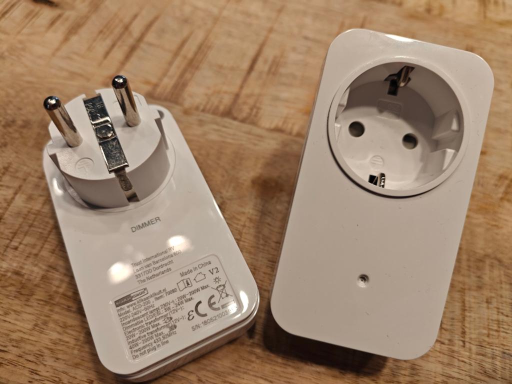 KlikAanKlikUit Draadloze Dimmer Stekker Schakelaar, Ophalen, Zo goed als nieuw, Stekker
