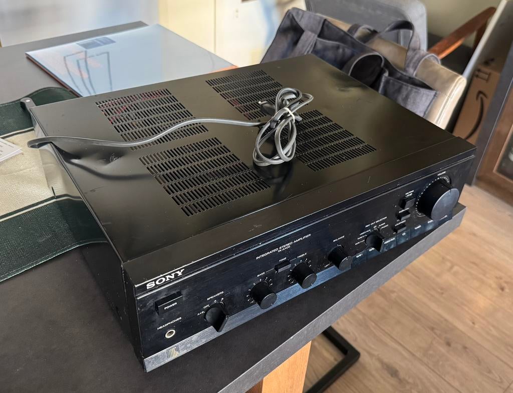Sony TA-A400 versterker, Ophalen of Verzenden, Gebruikt, Minder dan 60 watt, Sony