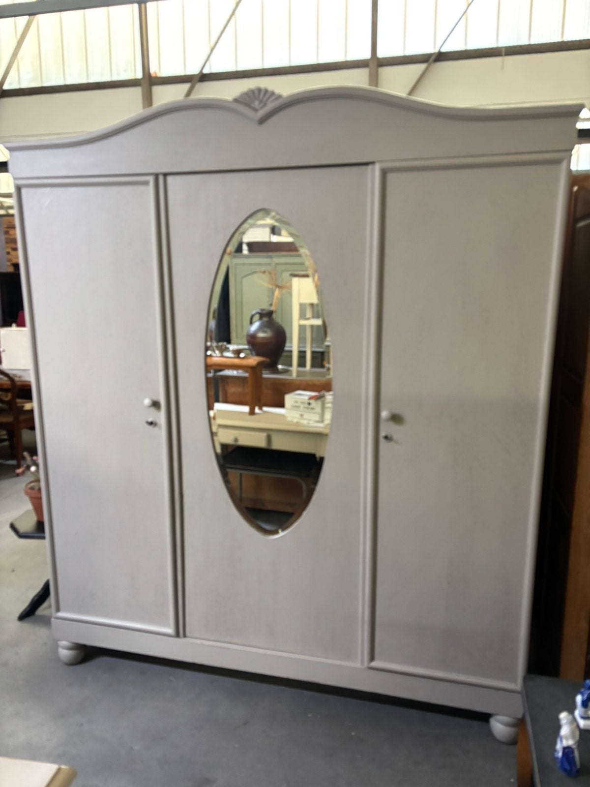 Brocante kledingkast, Ophalen, Zo goed als nieuw, 150 tot 200 cm, Brocante