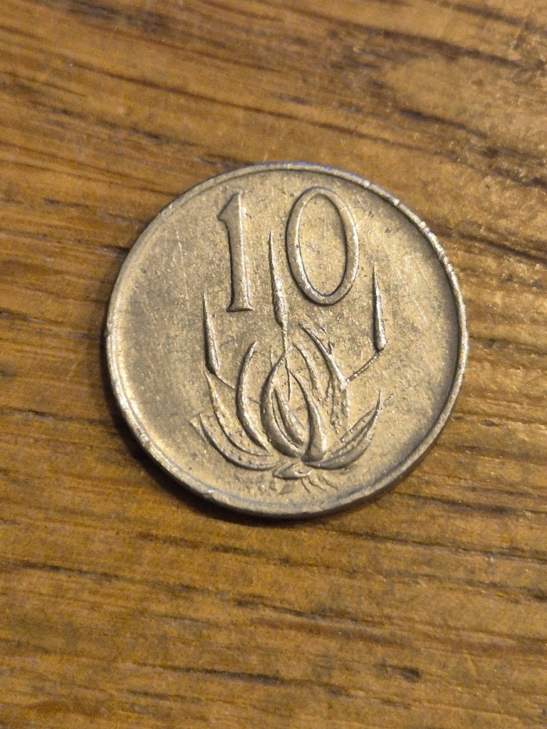 Zuid-Afrika - 10 Cent 1974, Ophalen of Verzenden, Zuid-Afrika