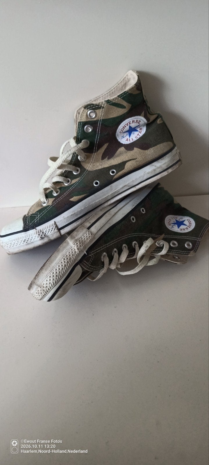 Originele Made in USA Converse All stars maat 81/2, Overige kleuren, Ophalen of Verzenden, Converse All Star, Sneakers of Gympen