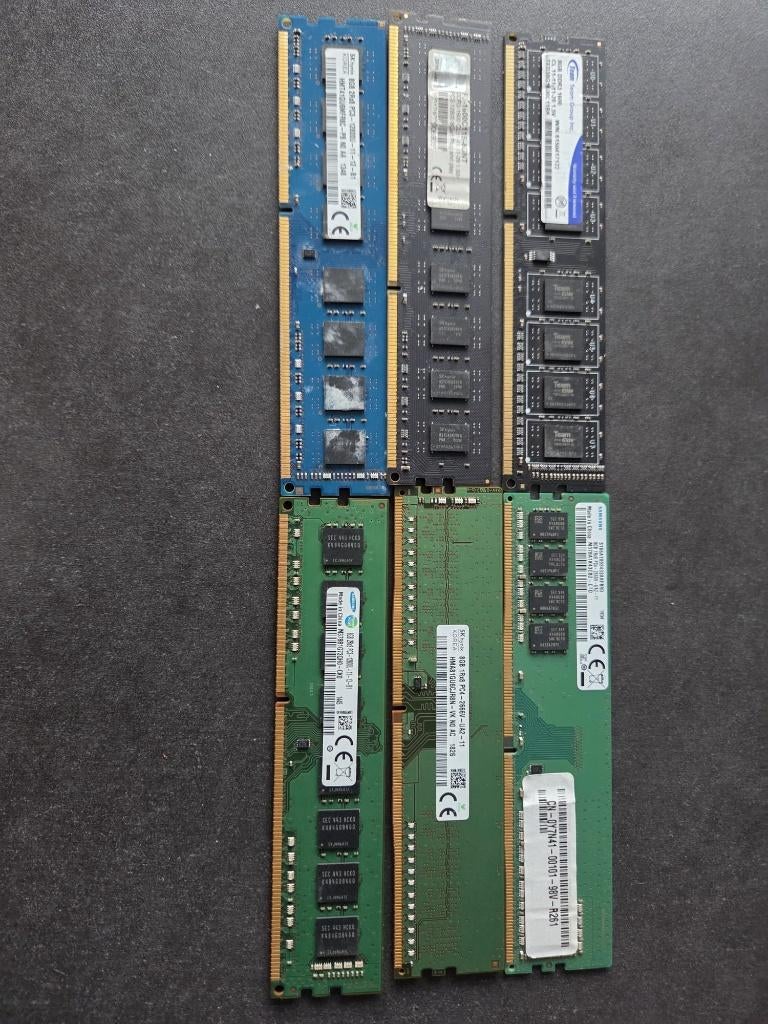 RAM geheugen 6x8GB 48GB, Ophalen of Verzenden, Gebruikt, Desktop
