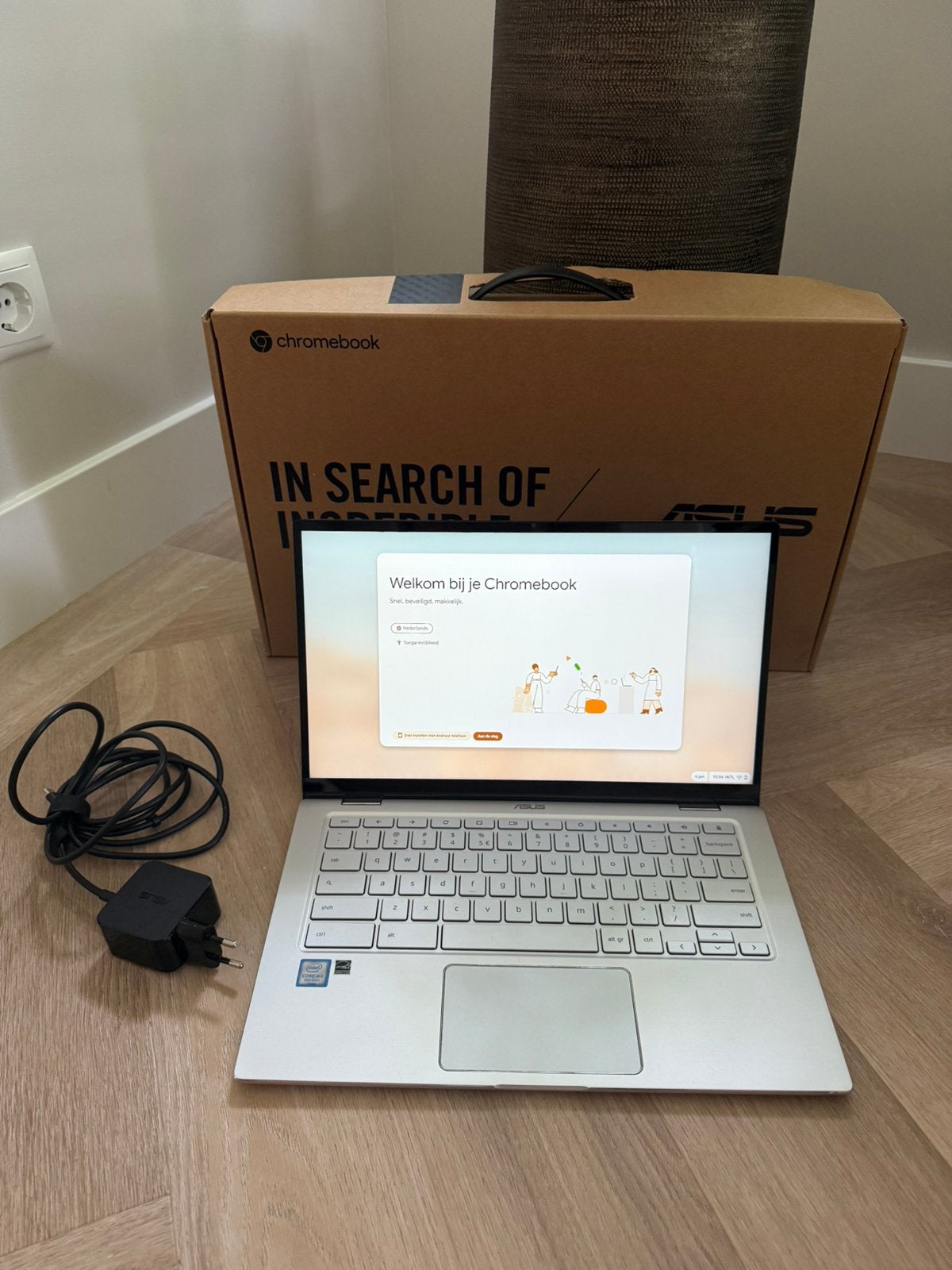 SUS Chromebook Flip C434T – 14 inch – 4GB RAM, Computers en Software, Chromebooks, Ophalen, 14 inch, 4 GB of minder, 64 GB