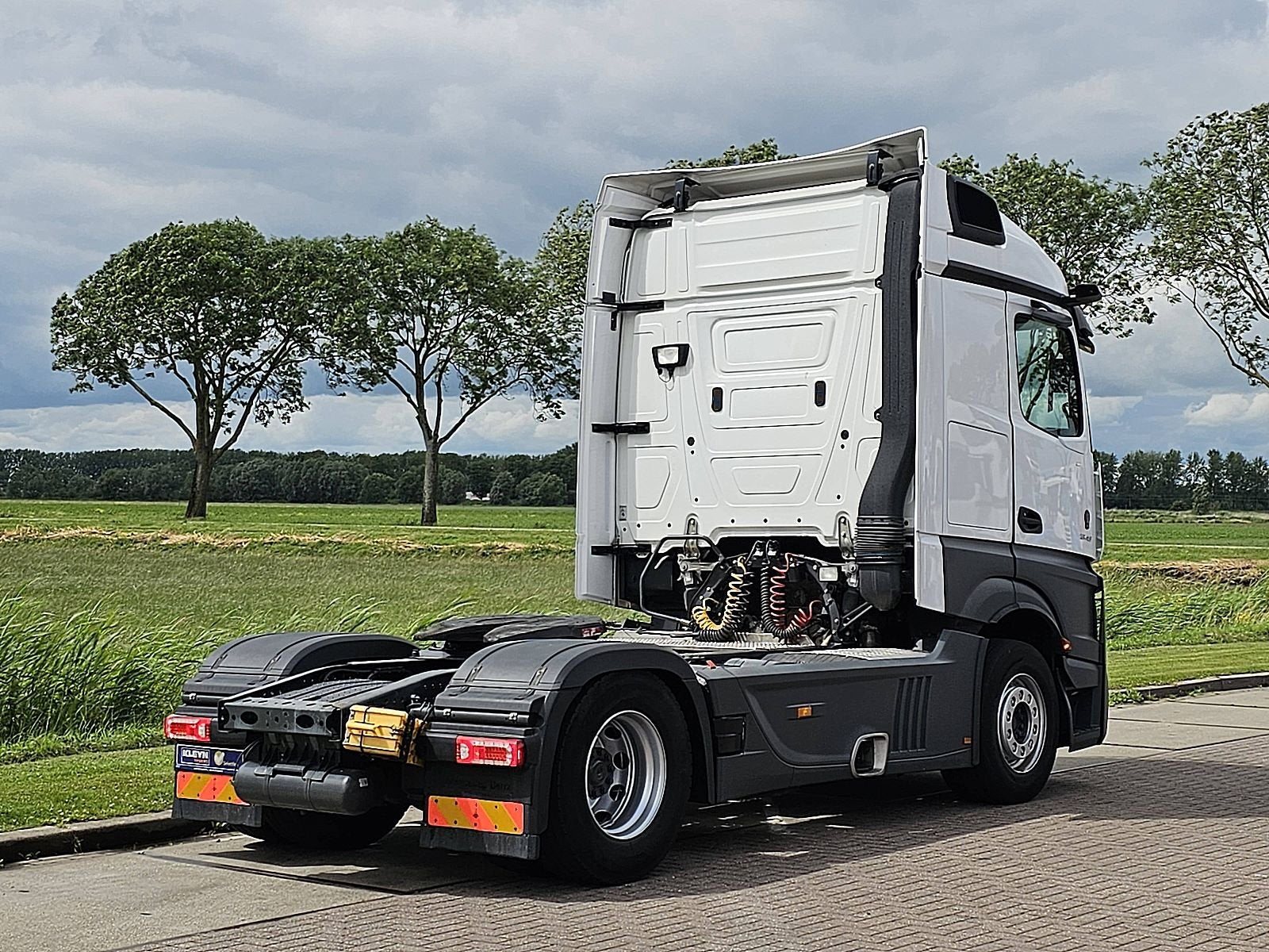 MERCEDES-BENZ ACTROS 1848 LS mp5 retarder xenon, Automaat, Euro 6, Wit, Mercedes-Benz