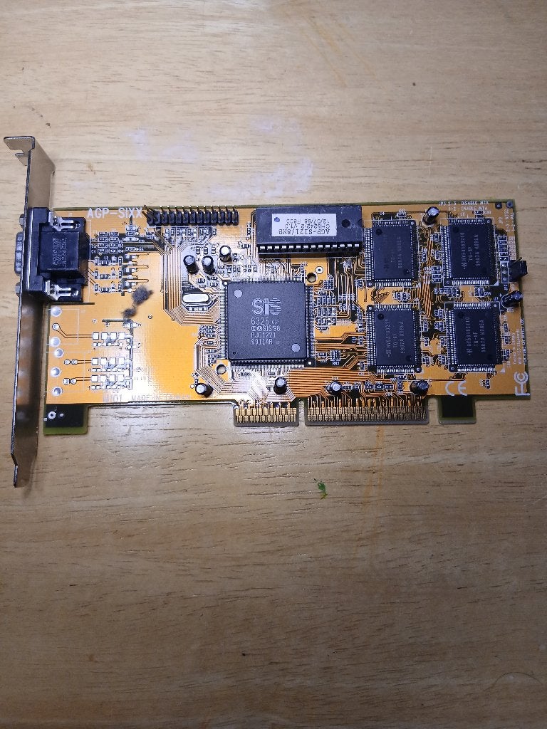 vintage agp vga kaart, Ophalen of Verzenden
