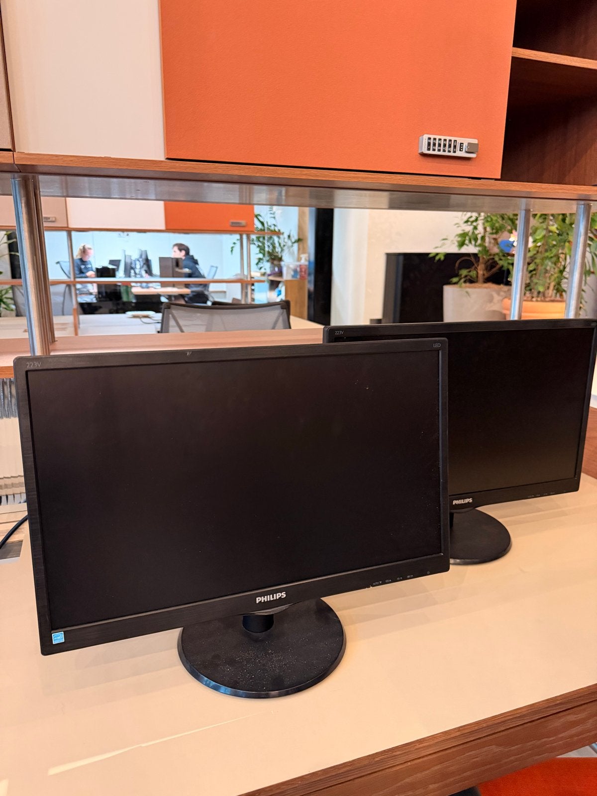 Philips 223V monitor - Full HD, 22 inch, Computers en Software, Ophalen, Kantelbaar, Full HD, 60 Hz of minder