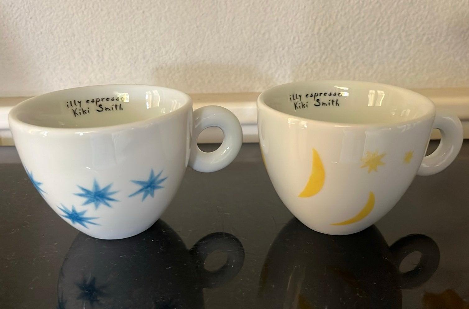 Illy cappuccino kopjes Kiki Smith, Ophalen of Verzenden, Zo goed als nieuw, Overige stijlen, Illy