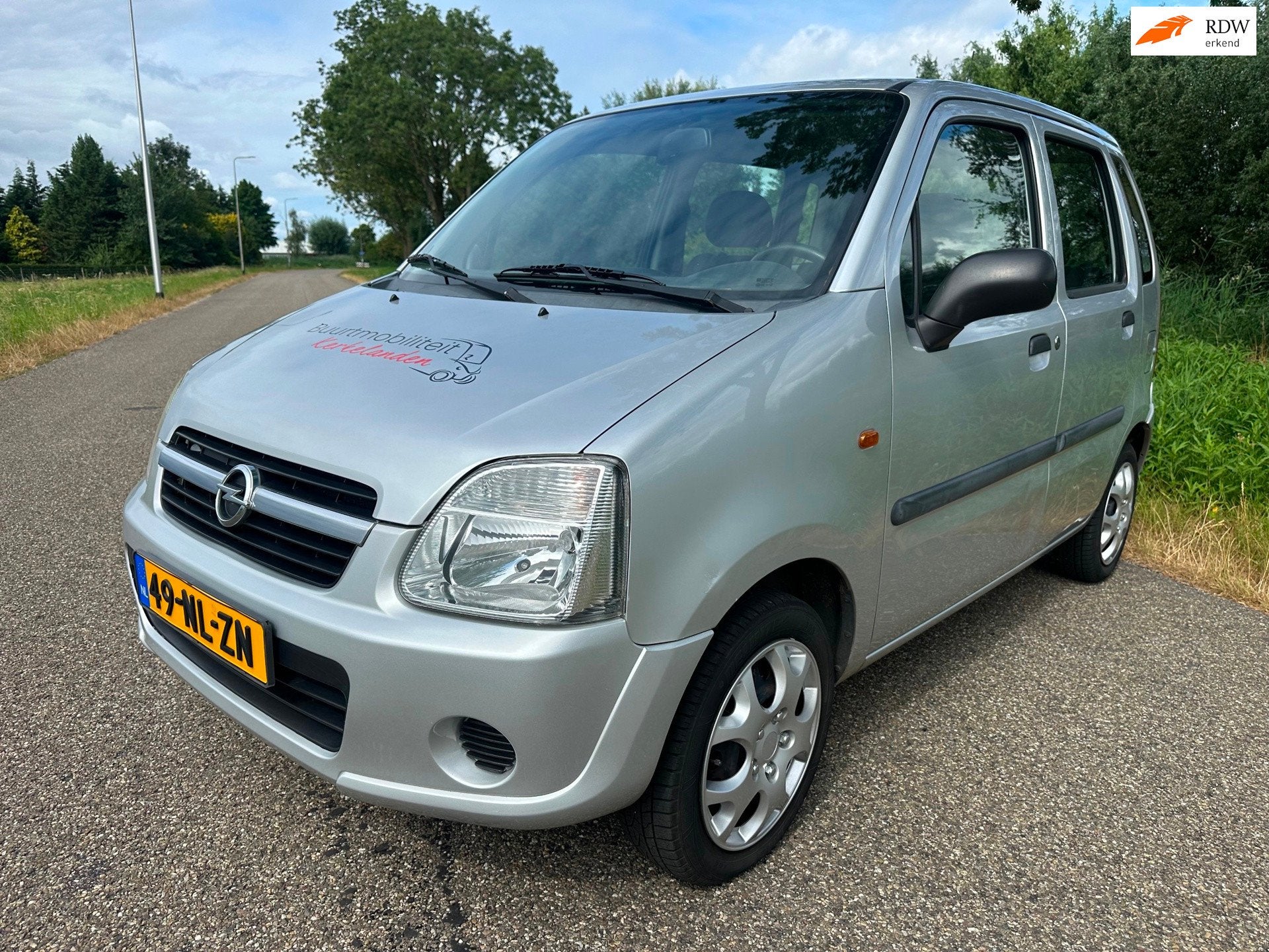 Opel Agila 1.0-12V Essentia|stuurbekrachting|nap|zuinig, Auto's, Voorwielaandrijving, Stof, Gebruikt, 60 pk