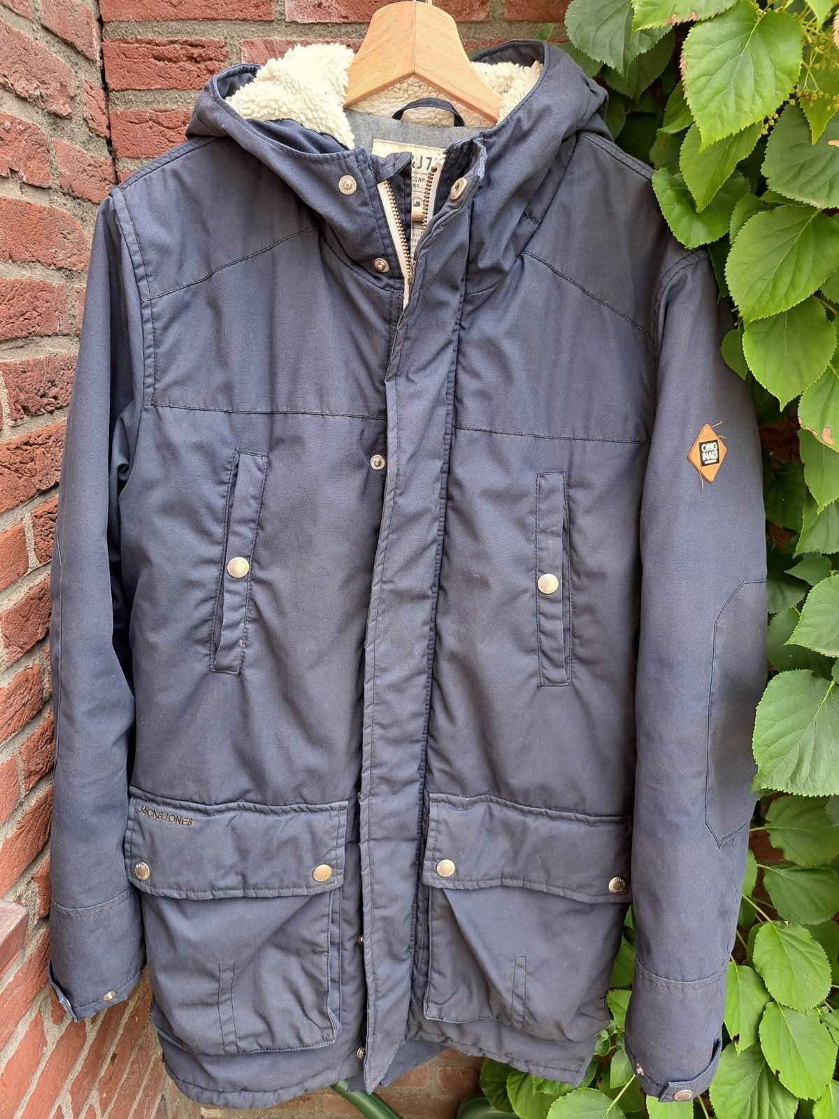 Jack & Jones Winterjas, Ophalen of Verzenden, Gedragen, Jack & Jones, Maat 48/50 (M)
