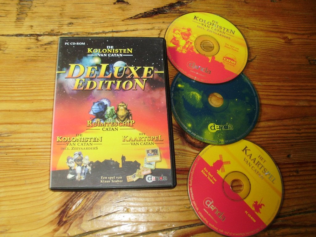 Kolonisten van Catan / CDrom / PC / Game De Luxe Edition, Spelcomputers en Games, Gebruikt, 1 speler, Ophalen of Verzenden, Strategie en Constructie