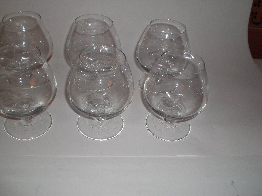 6 Cognac glazen merk Mantell Nieuw, Ophalen of Verzenden, Nieuw, Overige typen