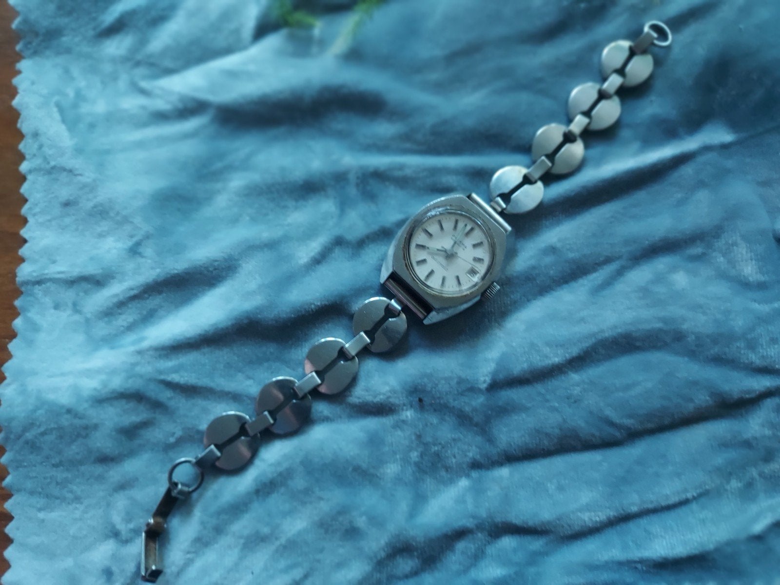 Vintage dames polshorloge - Gebruikt, Overige merken, Staal, Gebruikt, Staal