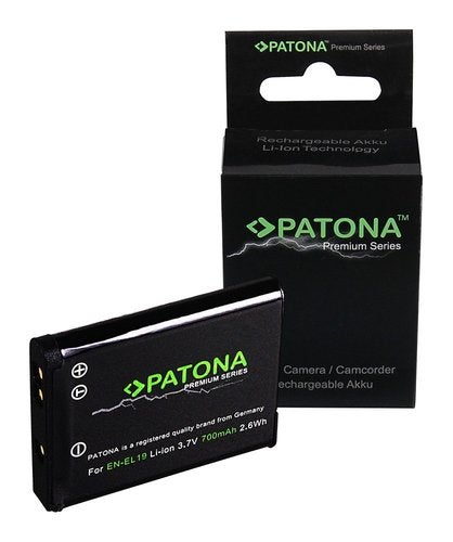 Premium Battery Nikon EN-EL19 CoolPix S32 S6400 S3100 S2600, Verzenden, Nieuw