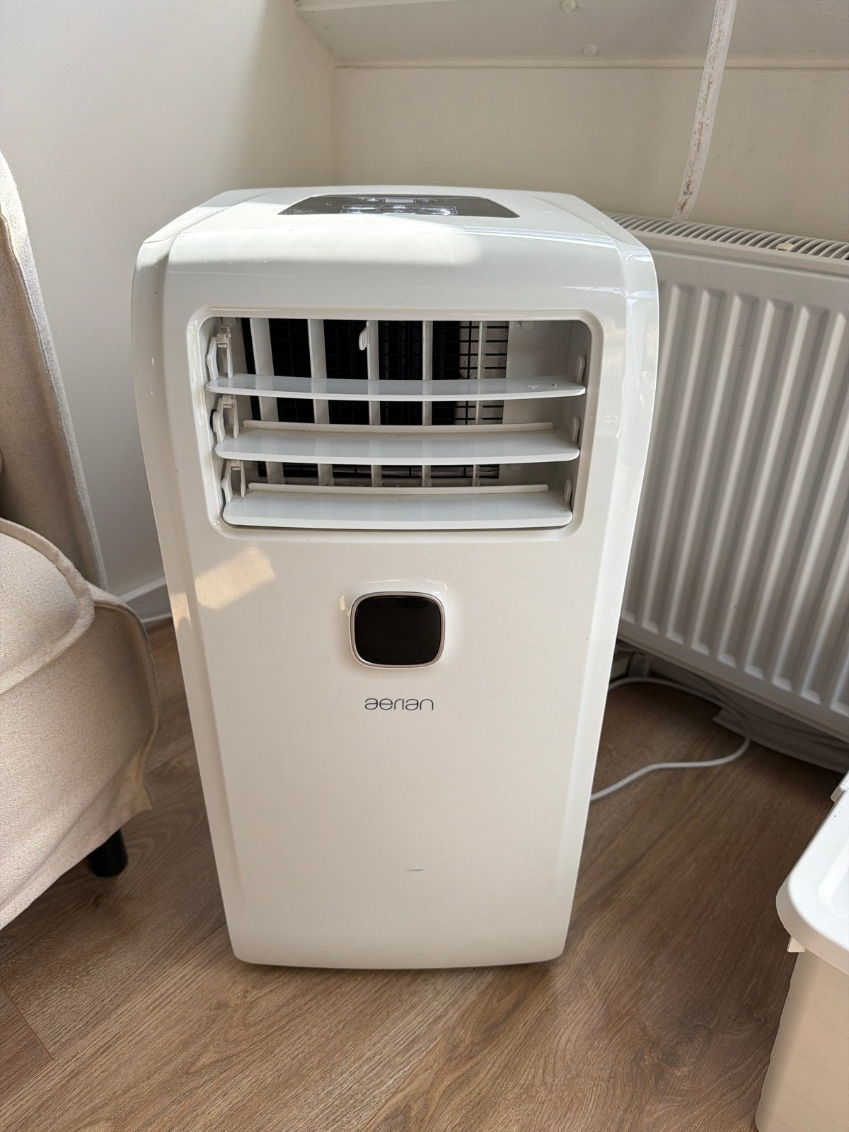 Aerian Mobiele Airco - Koelen, Ontvochtigen, Ventileren, Witgoed en Apparatuur, Ophalen, Gebruikt, Minder dan 60 m³, Timer