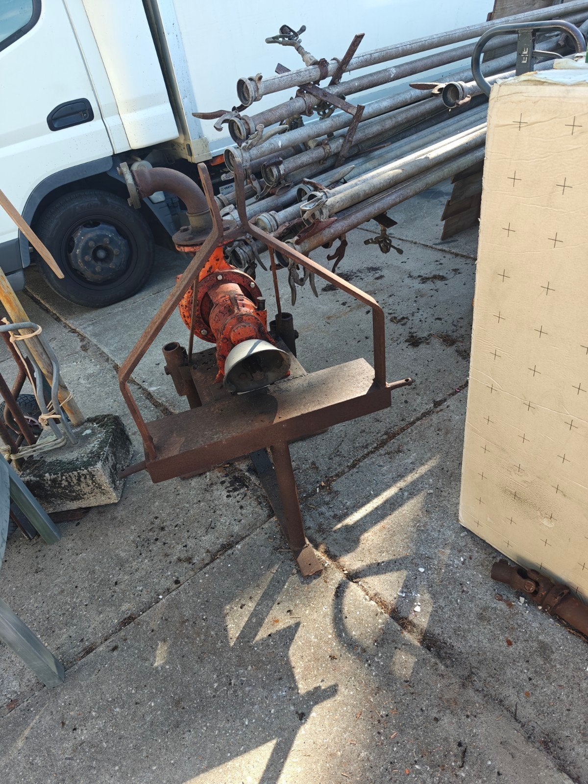 Gebruikte Landin pomp met buizen, Ophalen, Gebruikt, Overige typen, 5 meter of hoger