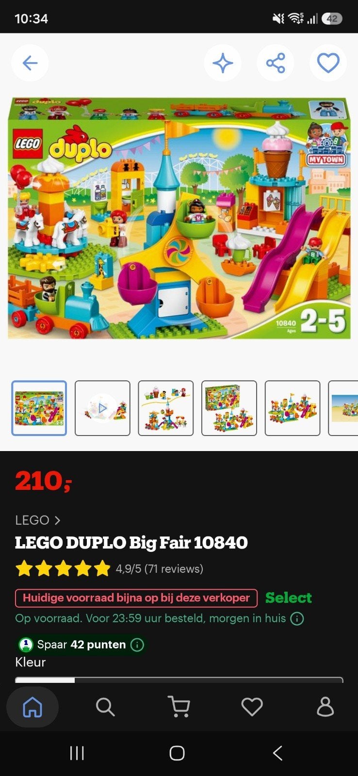 Duplo Kermis en nog veel meer!, Ophalen, Gebruikt, Duplo