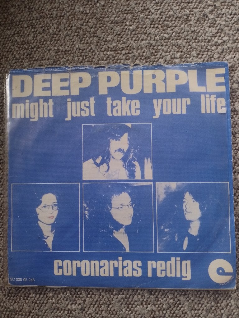 Deep Purple - Might just take your life., Ophalen of Verzenden, Gebruikt, 7 inch, Rock en Metal