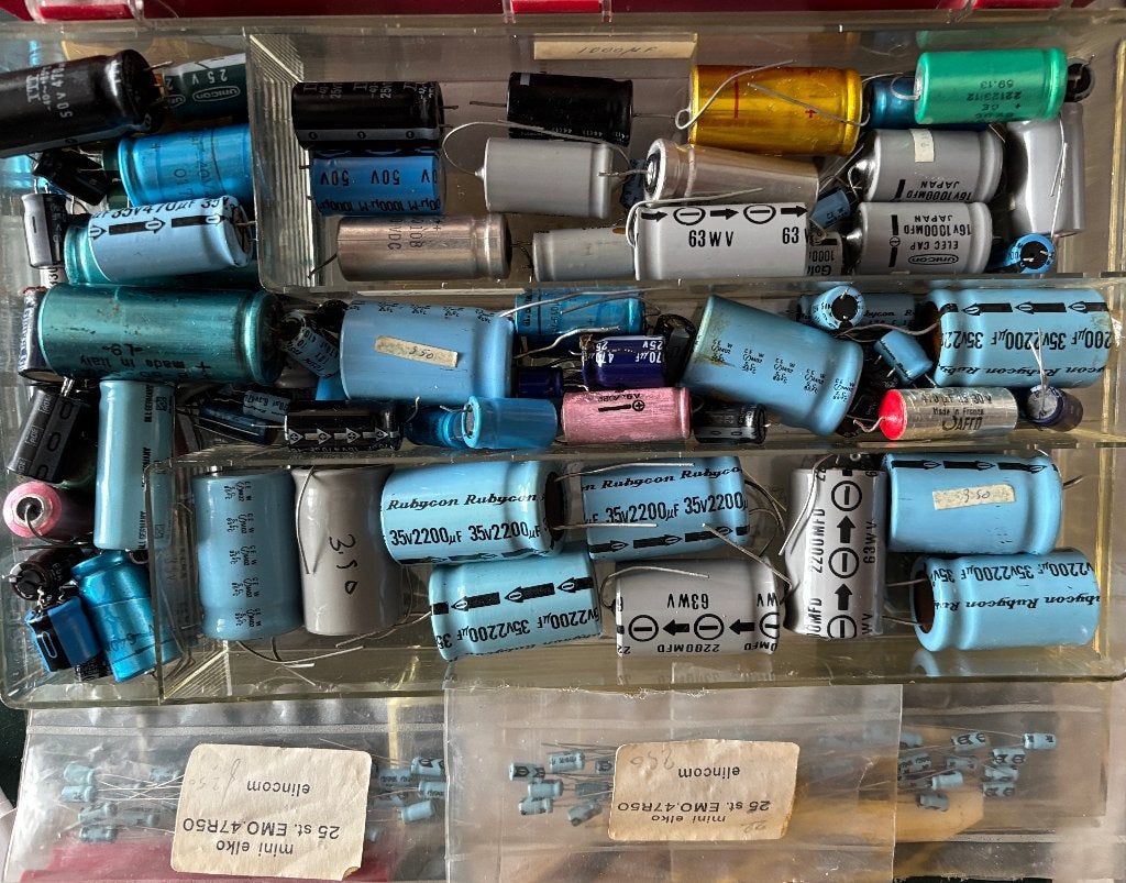 Elco's van 1 tot 2200 micro farad, Ophalen of Verzenden, Zo goed als nieuw
