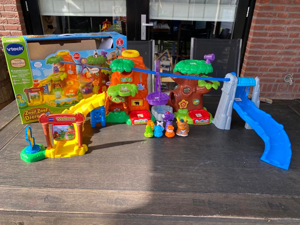 Zoefzoef dieren avonturenjungle, Kinderen en Baby's, Speelgoed | Vtech, Ophalen of Verzenden, Gebruikt, 6 maanden tot 2 jaar