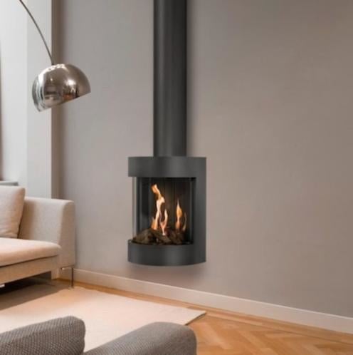 Bellfire gaskachel, Ophalen, Gebruikt, Hangende haard, Gashaard