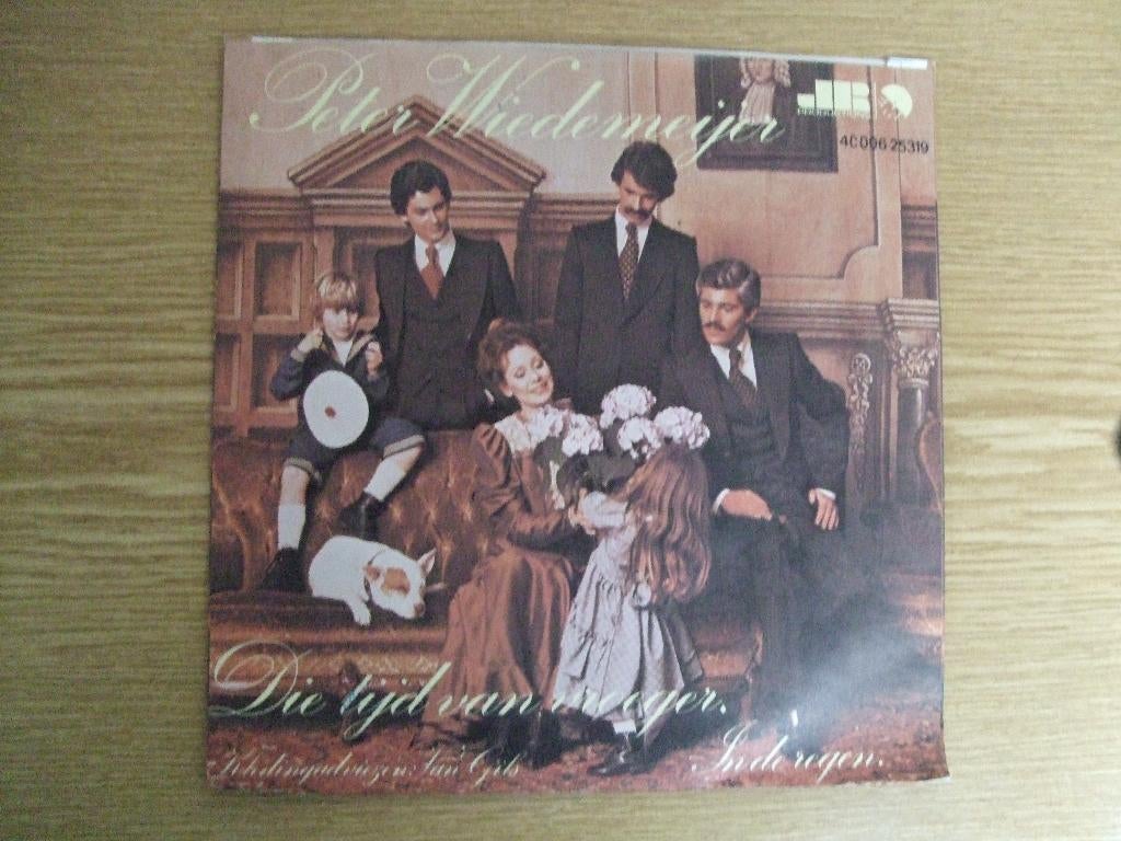 PETER WIEDEWIJER    DIE TIJD VAN VROEGER / IN DE REGEN, Cd's en Dvd's, Vinyl Singles, 7 inch, Single, Ophalen of Verzenden, Nederlandstalig