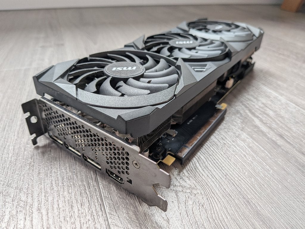 MSI GeForce RTX 3070Ti Ventus 3x 8G OC, Computers en Software, Videokaarten, Gebruikt, Nvidia, PCI-Express 4.0, GDDR6, HDMI, DisplayPort