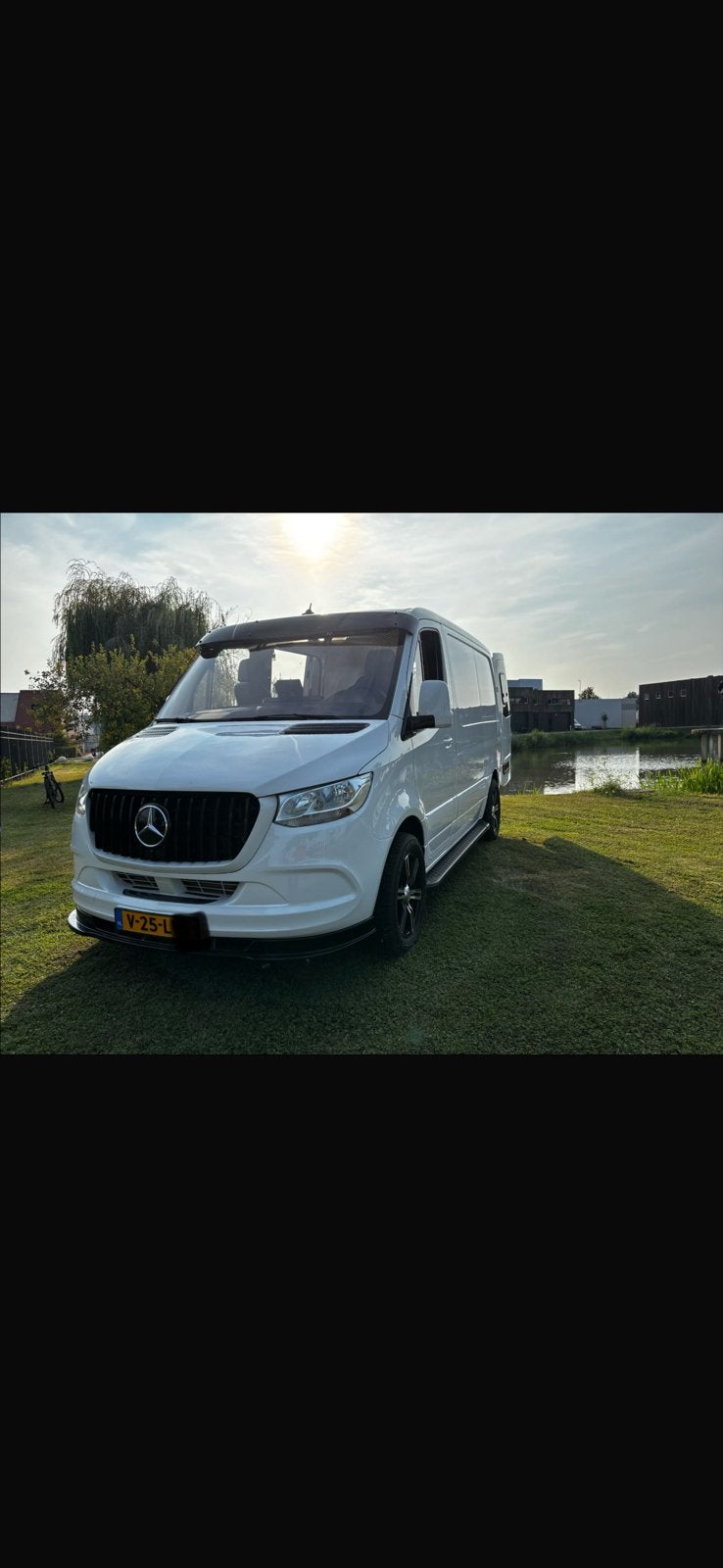 Mercedes sprinter 211 cdi, Auto's, Euro 6, 4 cilinders, Wit, Mercedes-Benz